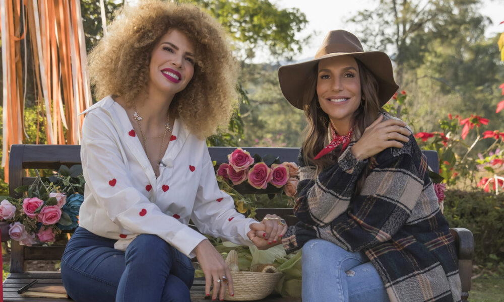 Tudo Bateu Ivete Sangalo e Vanessa da Mata lançam canção em programa