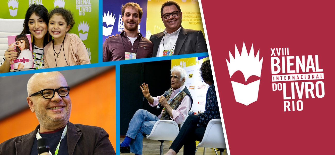 Maju Trindade, Marcelo Tas e Ziraldo marcam presença no segundo dia de Bienal do Livro