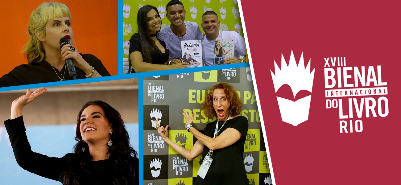 Fãs dormem na porta da Bienal do Rio para encontrar as divas do youtube Kéfera Buchmann e Evelyn Regly