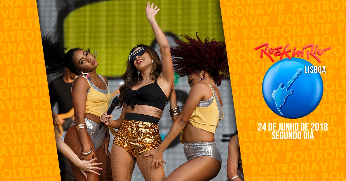 Anitta levanta o público em seu primeiro show no Rock in Rio