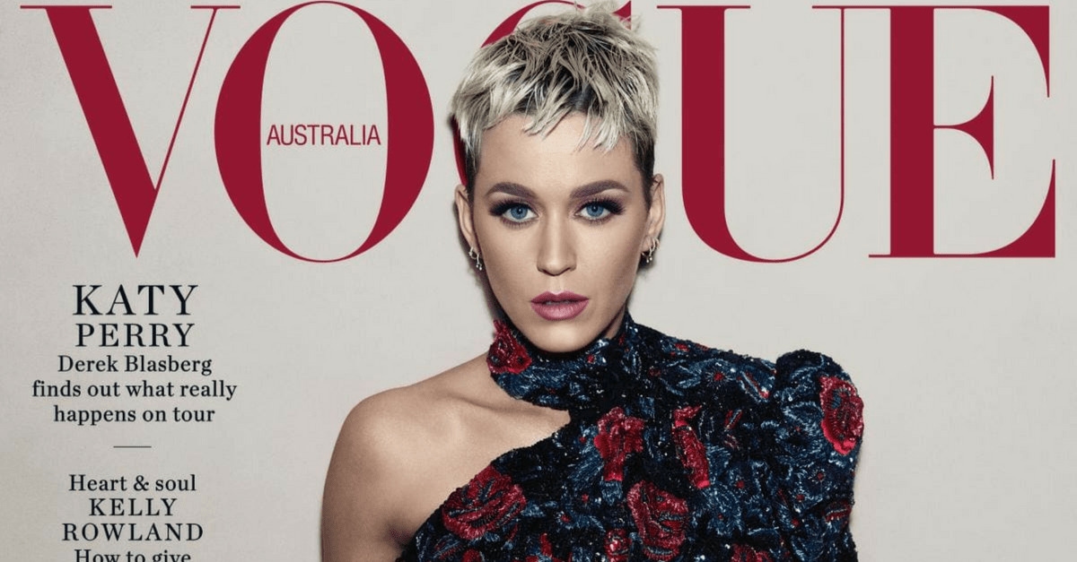 Katy Perry estampa capa da Vogue Austrália e fala sobre diversos assuntos; confira a entrevista na íntegra!