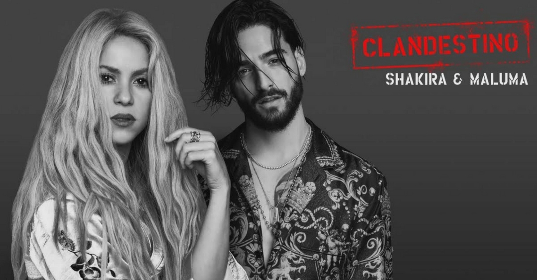 Shakira e Maluma lançam clipe de “Clandestino”