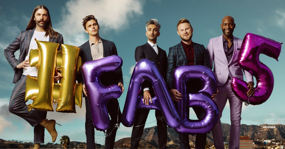 Após receber quatro indicações ao Emmy, Queer Eye é renovada para uma terceira temporada