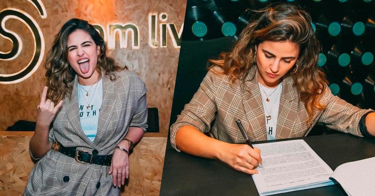 Samhara assina contrato com Som Livre e anuncia novo single; confira!