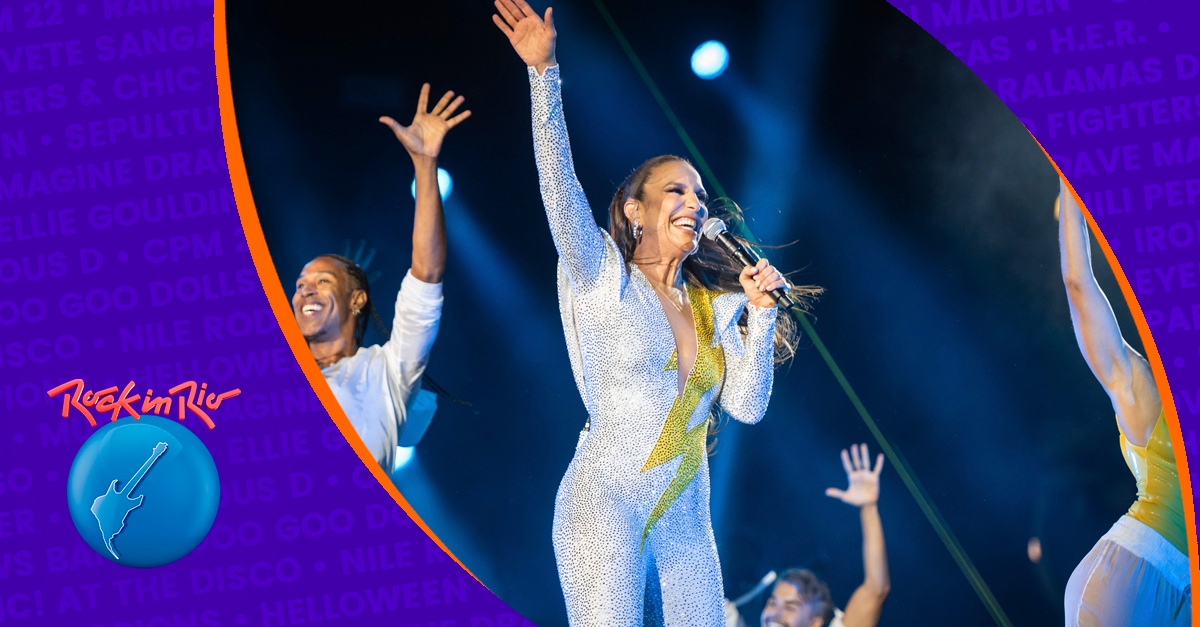 Rock In Rio | Ivete Sangalo leva axé e funk para a décima quinta participação no festival