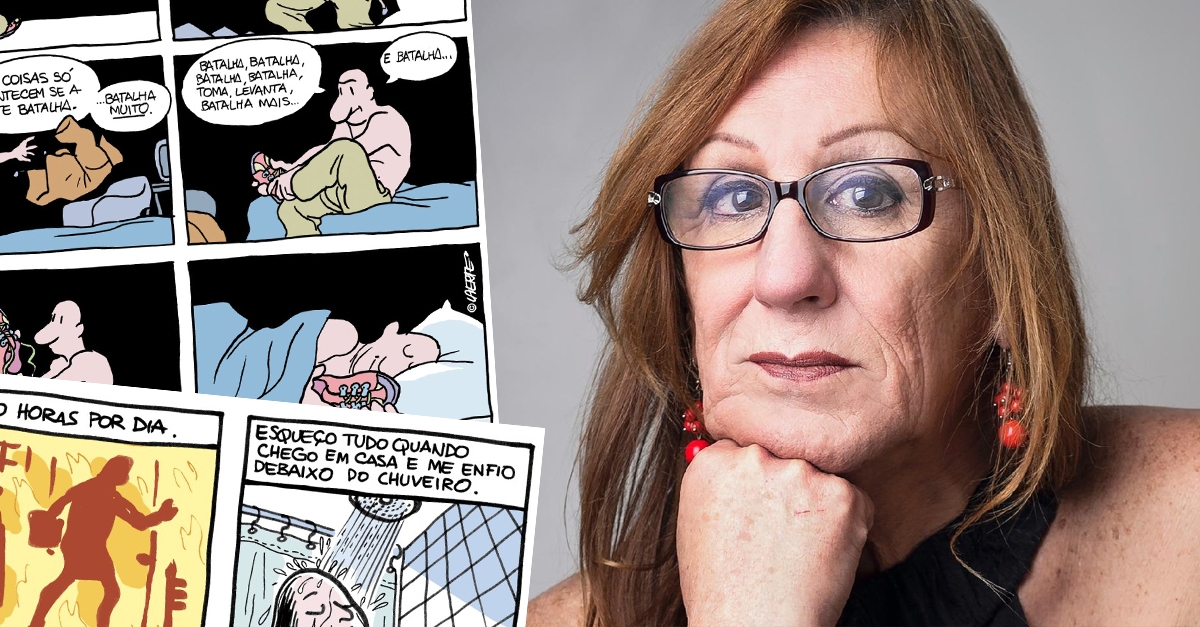 Laerte é confirmada no Artists’ Alley da CCXP