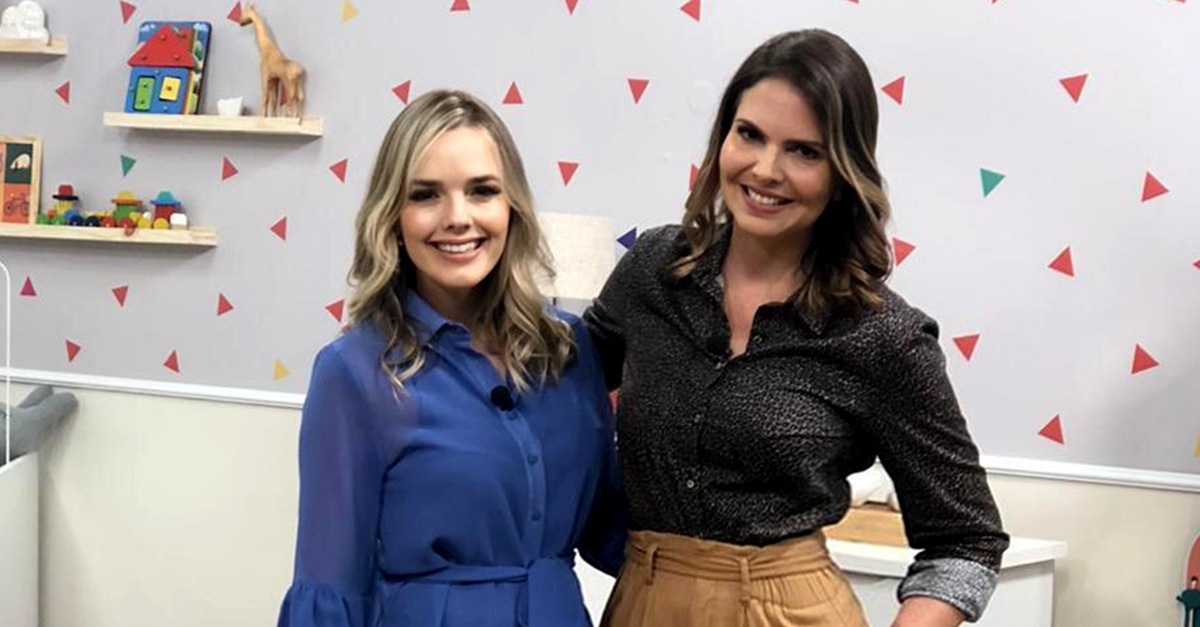 Thaeme fala sobre maternidade no programa “Bebê a Bá” e as expectativas para o lançamento do novo DVD “Química”