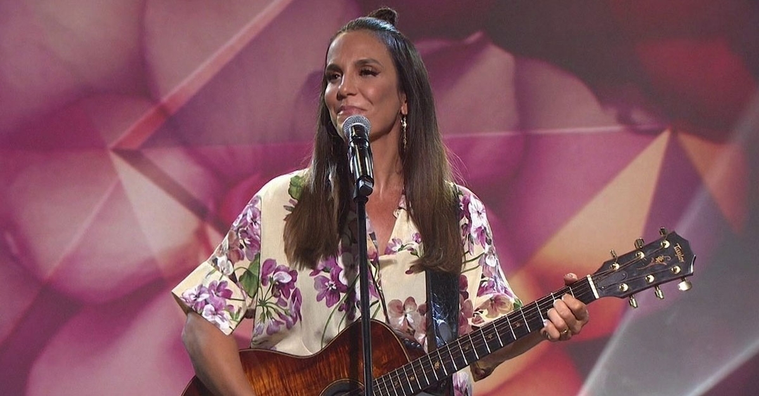 Ivete Sangalo é a primeira atração da live multiplataforma da Globo