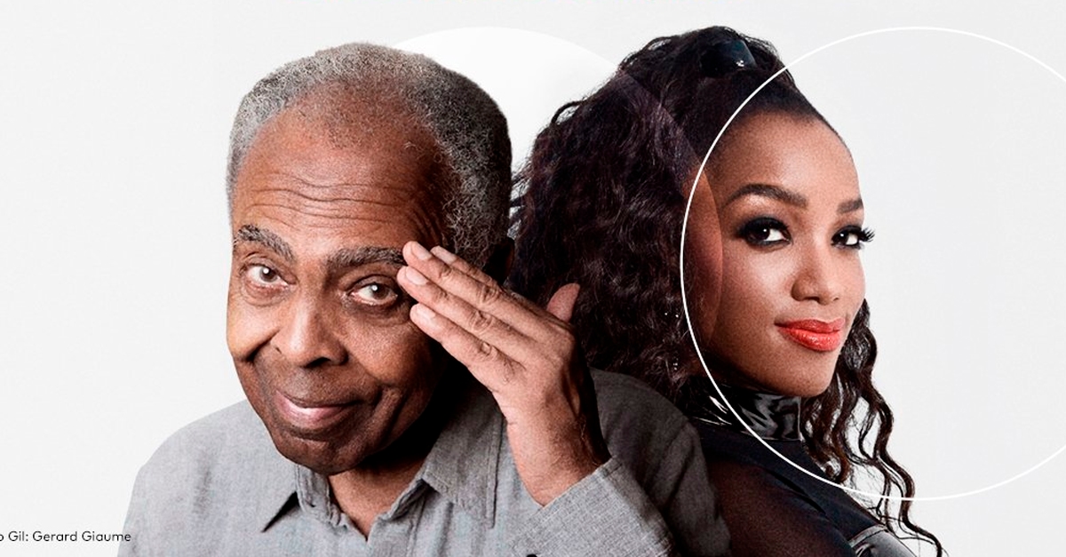 IZA e Gilberto Gil cantam sucessos da carreira em live neste sábado; saiba mais!