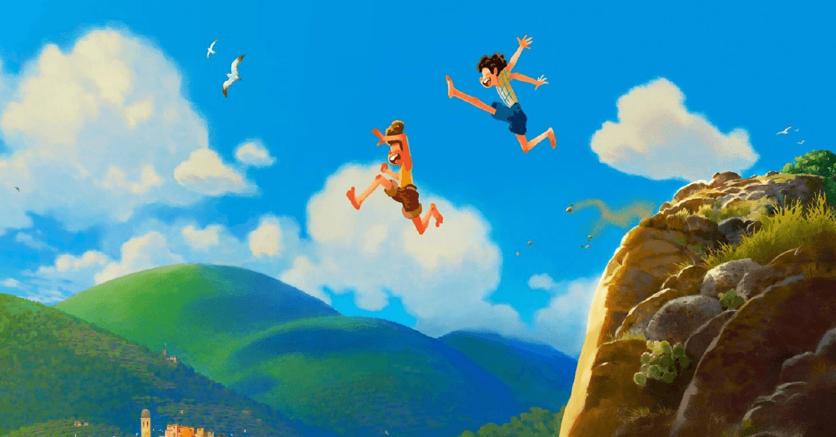 Amizade entre garoto e monstro marinho ganha destaque em “Luca”, nova animação da Pixar