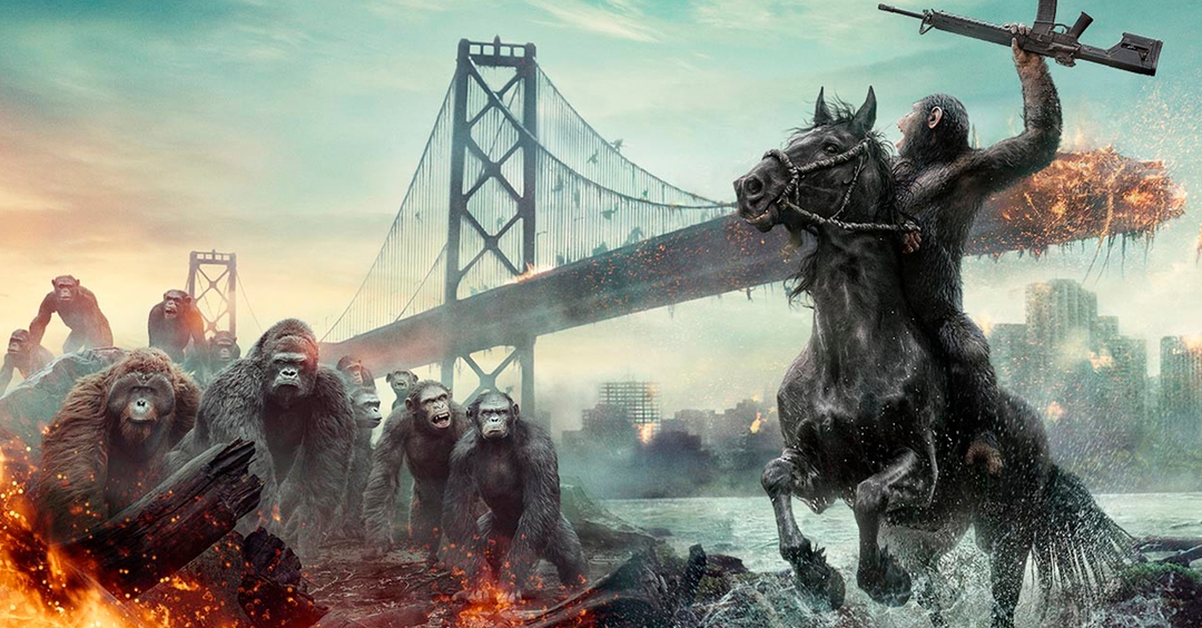 Domingo Maior exibe “Planeta dos Macacos: O Confronto” e “2012” é atração do Cinemaço