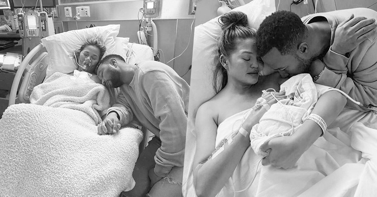 Bebê de Chrissy Teigen e John Legend morre após parto: “Sempre amaremos você”