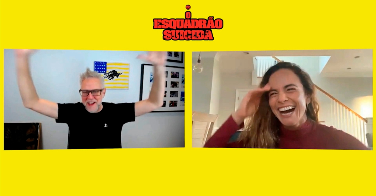 Alice Braga recebe James Gunn e elenco de “O Esquadrão Suicida 2” em painel da CCXP Worlds