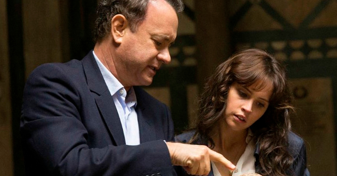 Domingo Maior exibe “Versus – De Volta Ao Ringue” e “Inferno”, com Tom Hanks, é atração do Cinemaço