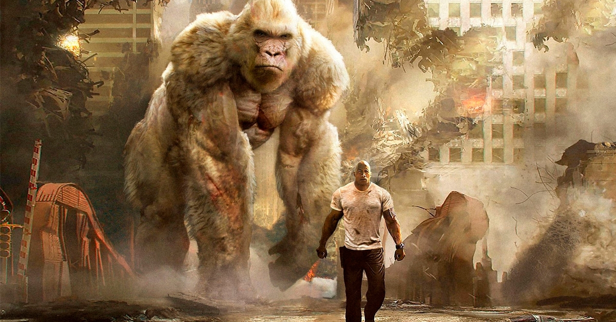 Globo exibe “Rampage: Destruição Total” no Temperatura Máxima deste domingo