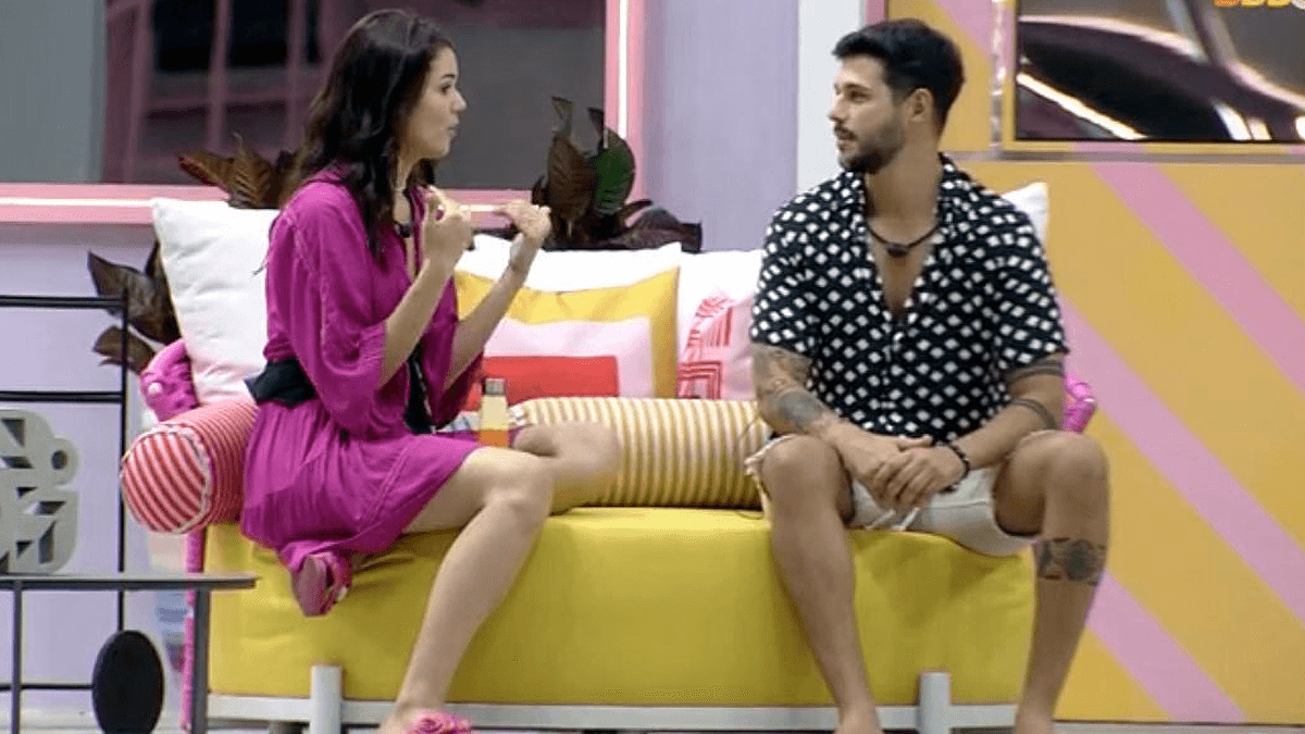 BBB22: Eslovênia e Rodrigo dizem que não sentiram energia boa vindo de Naiara Azevedo