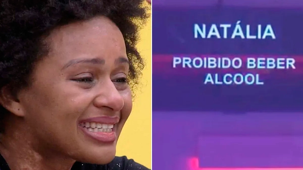 BBB22: produção proíbe Natália de beber após confusão
