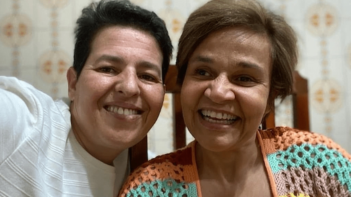 Adriane Bonato comenta sobre relacionamento com Claudia Rodrigues: “Me trata no masculino”