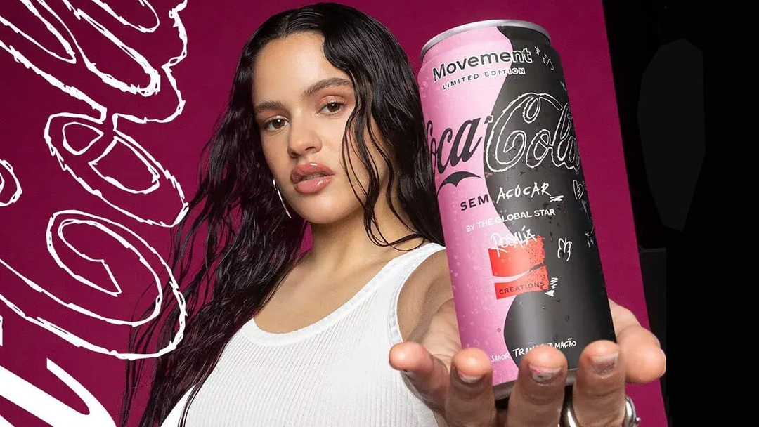 Coca-Cola lança sabor inédito em parceria com Rosalía