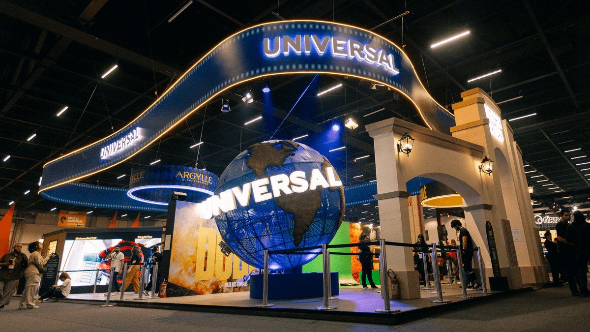 Universal Pictures leva estande com experiências interativas ao público da CCXP23