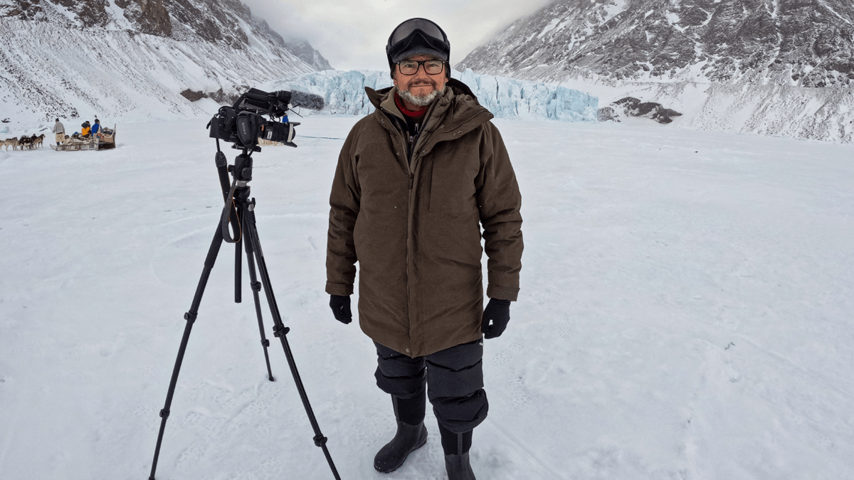 Ernesto Paglia registra os impactos das mudanças climáticas na série documental “3x Ártico – O Alerta do Gelo” do Globoplay