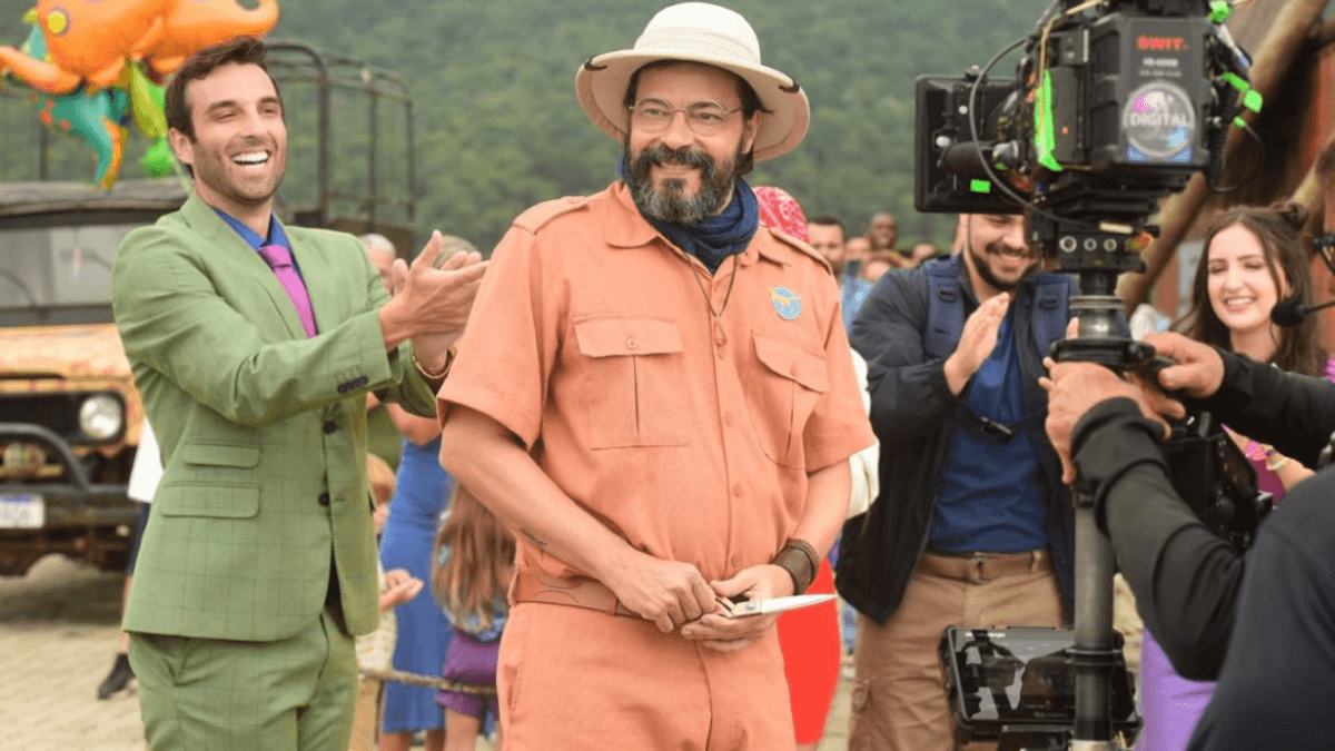 Tio Paulo chega aos cinemas em “Luccas e Gi em: Os Dinossauros”