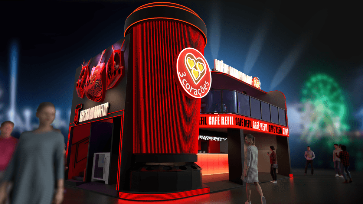 3 Corações leva copo que muda de cor e experiências memoráveis ao Rock in Rio 2024