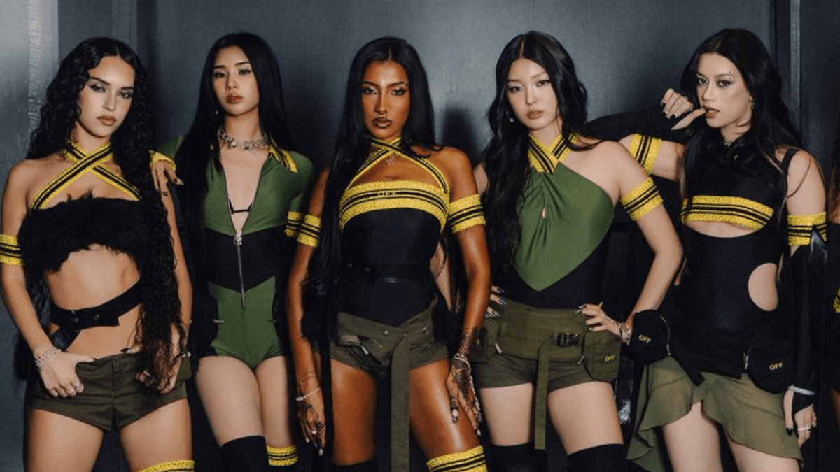 KATSEYE leva espetáculo de dança ao palco do Lollapalooza Brasil