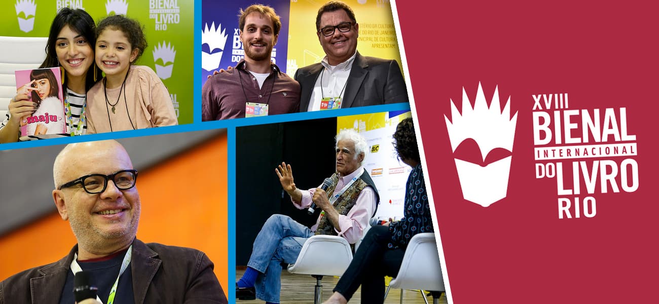 Maju Trindade, Marcelo Tas e Ziraldo marcam presença no segundo dia de Bienal do Livro