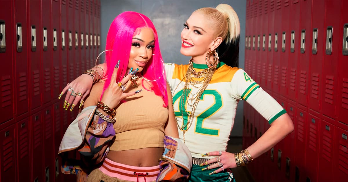 Gwen Stefani e Saweetie estão se divertindo muito no clipe de “Slow Clap”; assista!