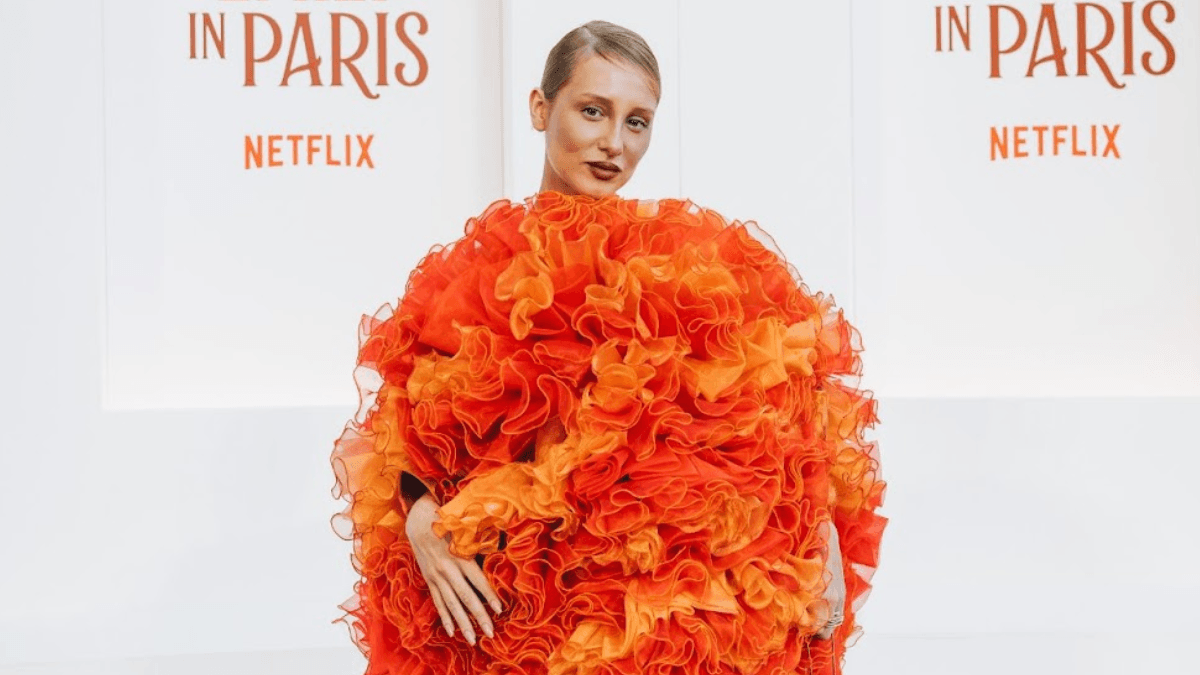 Malu Borges vai a première de “Emily em Paris” em Roma