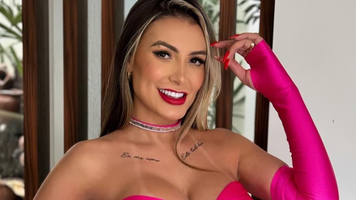Andressa Urach expõe fetiche inusitado e explica regra: “Só eu posso”