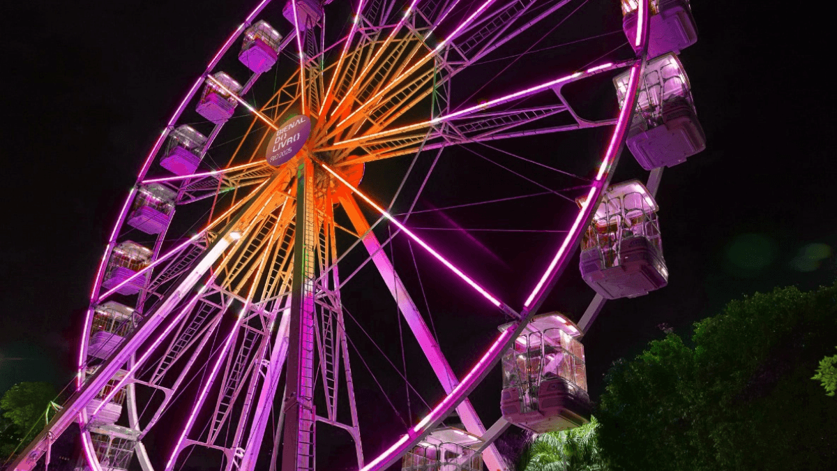 Bienal do Livro Rio 2025 anuncia formato Book Park com roda gigante, escape room e novos espaços; veja