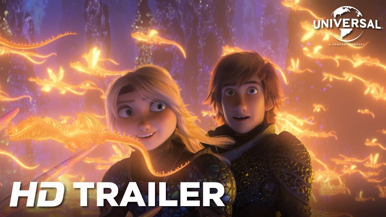 Como Treinar O Seu Dragão 3 - Trailer Oficial (Universal Pictures) HD