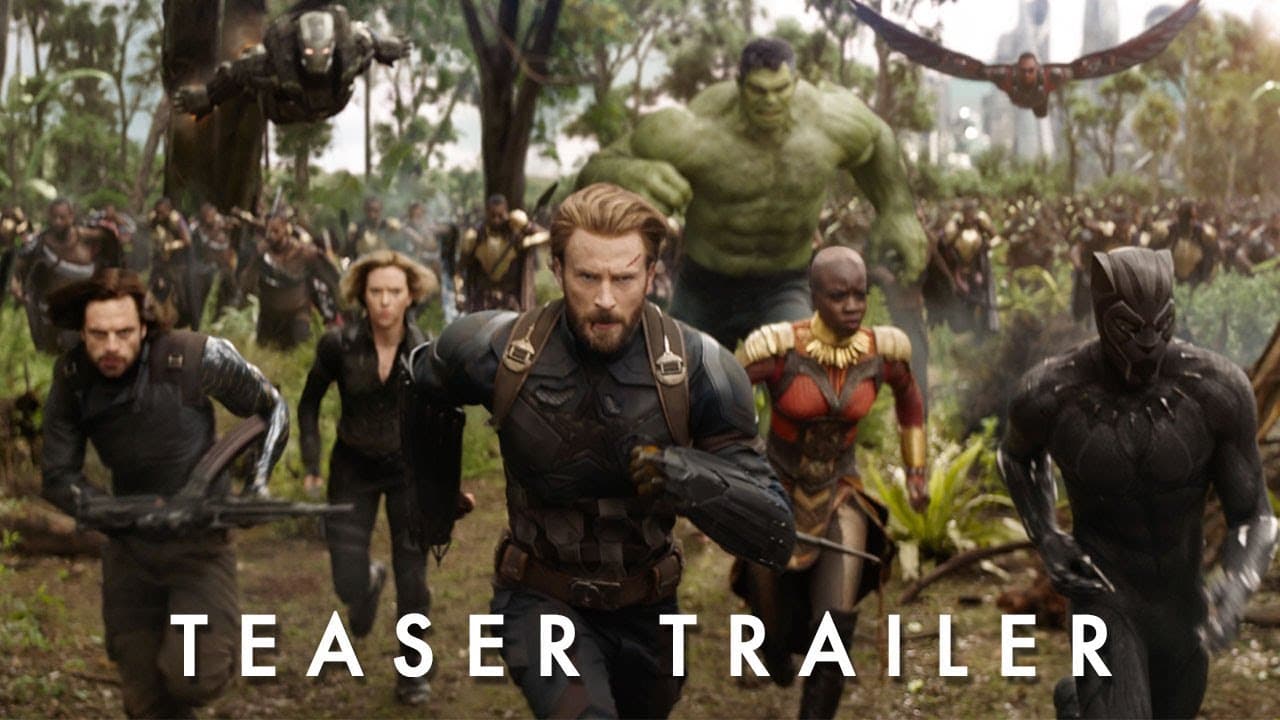 Teaser Trailer - Vingadores: Guerra Infinita, 26 de abril de 2018 nos cinemas.