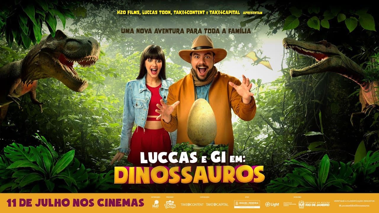 LUCCAS e GI em: DINOSSAUROS (TRAILER)