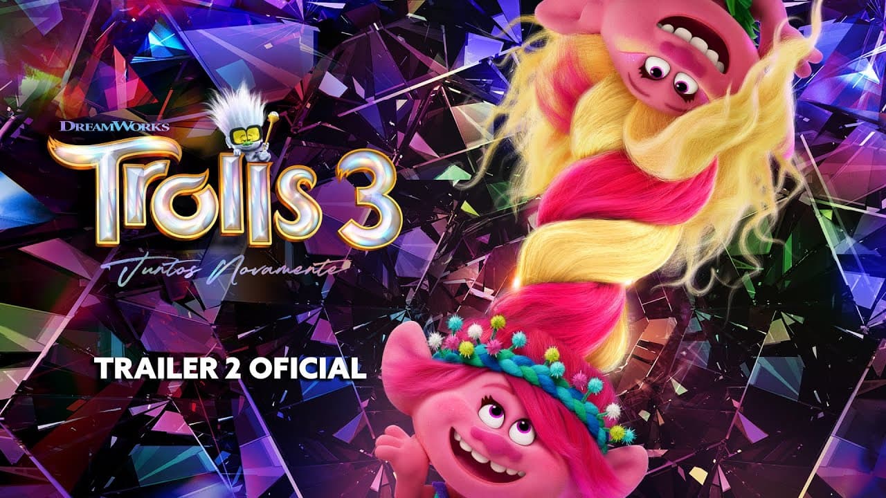 TROLLS 3 - JUNTOS NOVAMENTE | Trailer 2 Oficial (Universal Studios) - HD