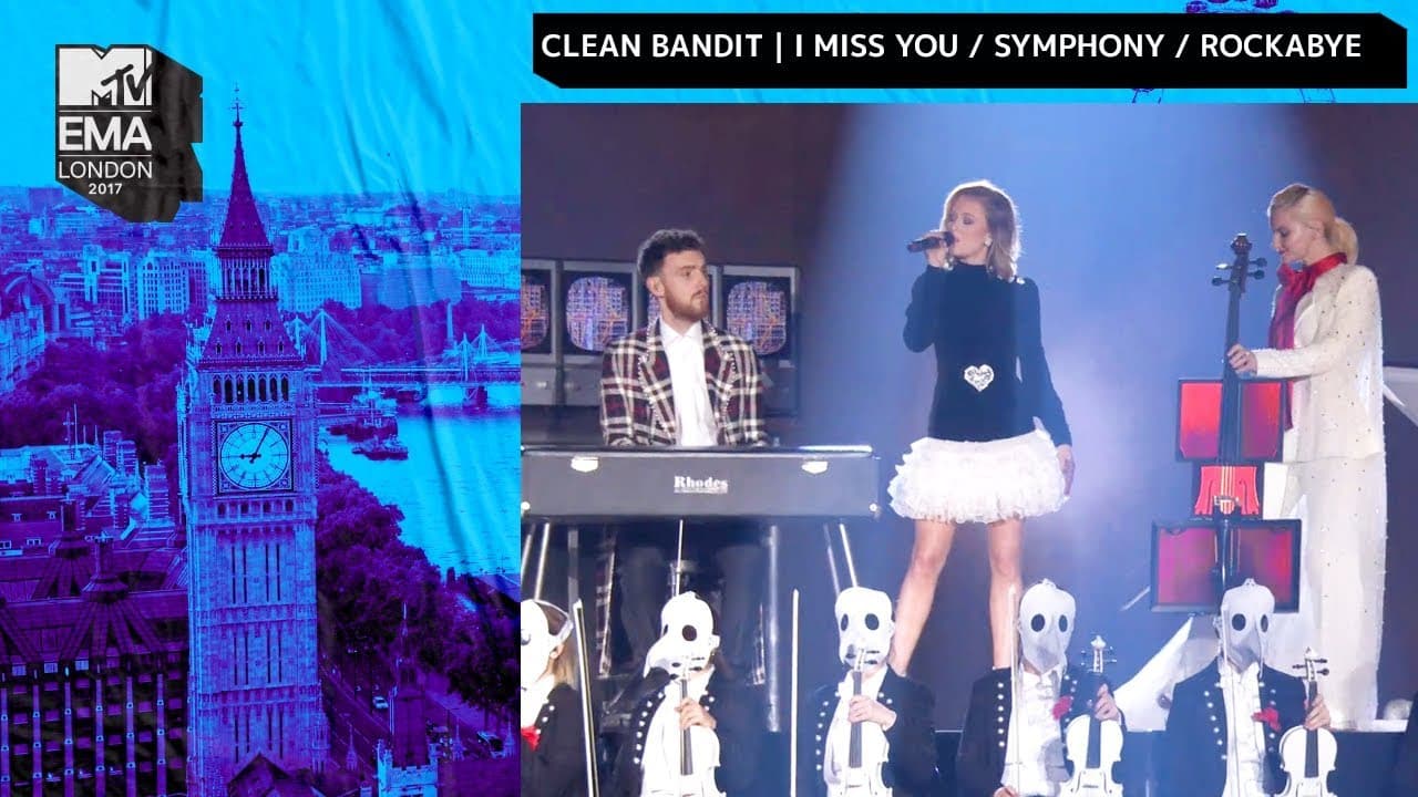 Clean Bandit Perform With Zara Larsson, Julia Michaels and Anne-Marie | MTV EMAs 2017 | MTV Music