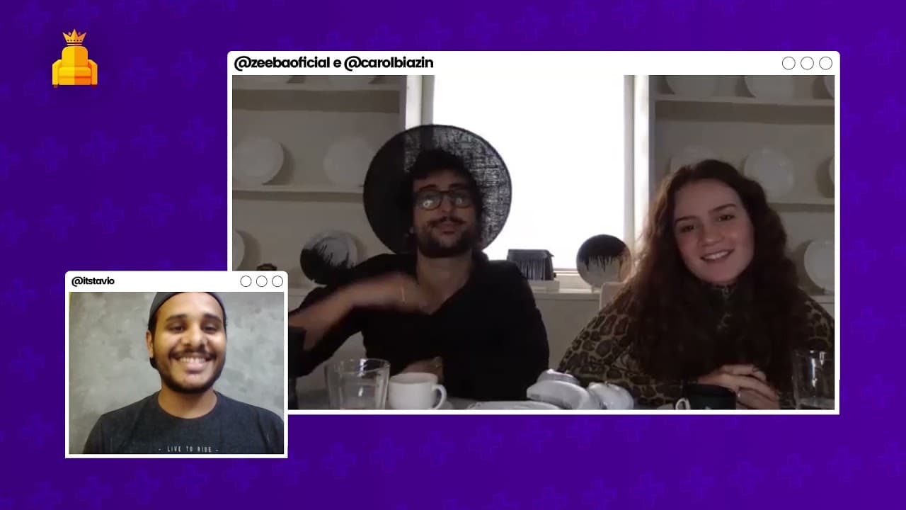 Poltrona Vip entrevista Zeeba e Carol Biazin sobre single "Cansei"