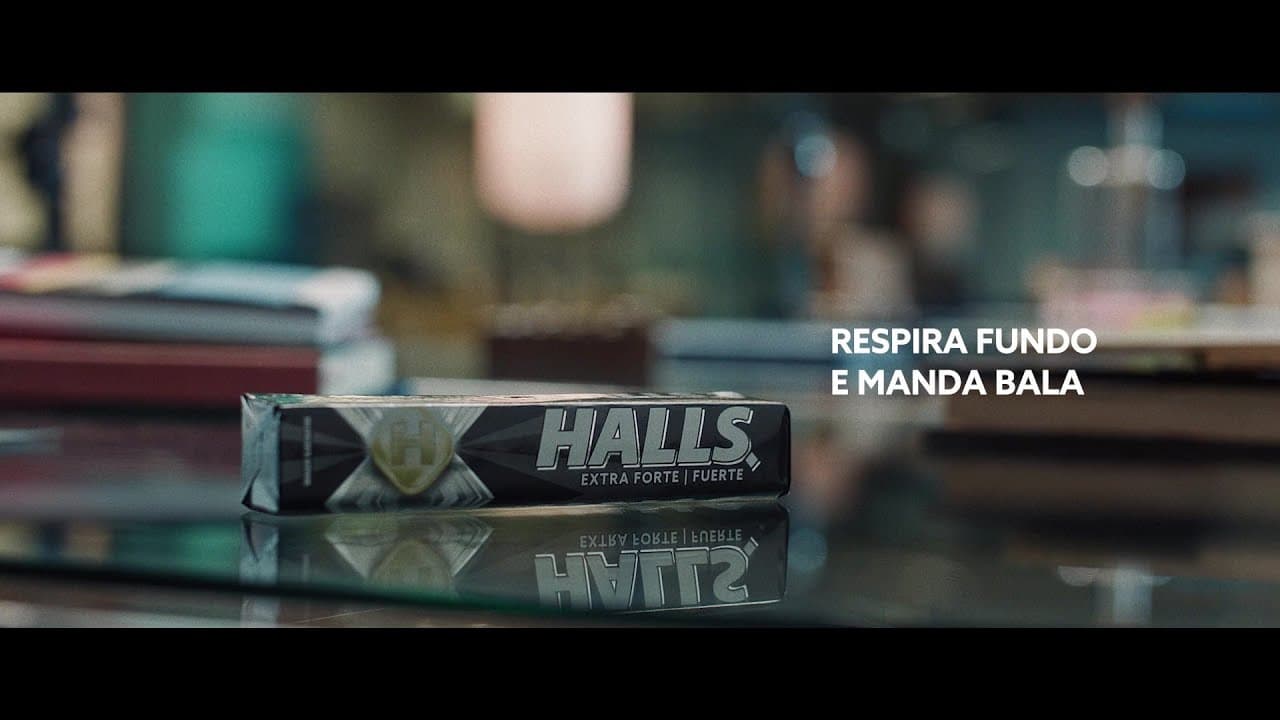 Halls | Respira fundo e manda bala  | Sticker do chefe