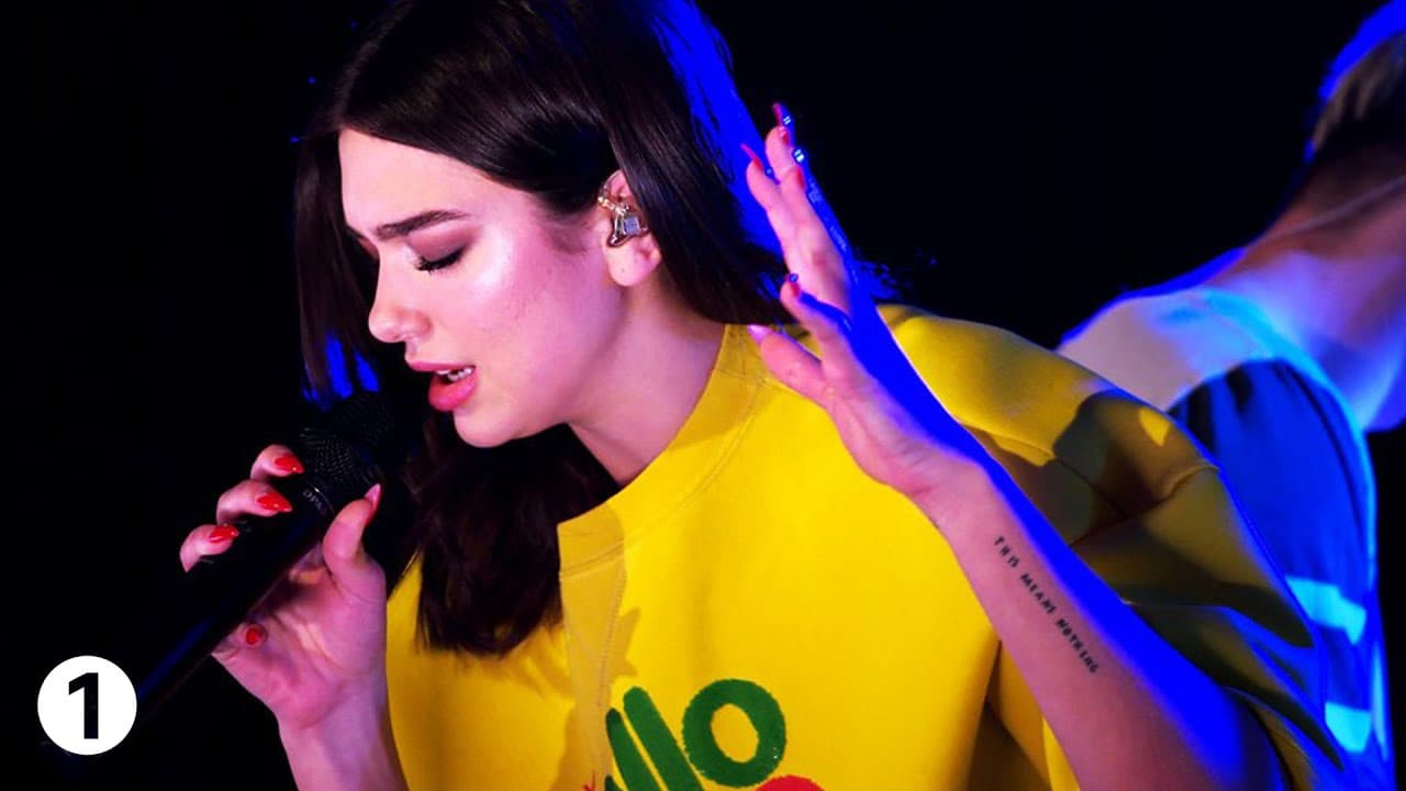 Dua Lipa - IDGAF ft. Charli XCX, Zara Larsson, MØ, Alma, in the Live Lounge @dualipa