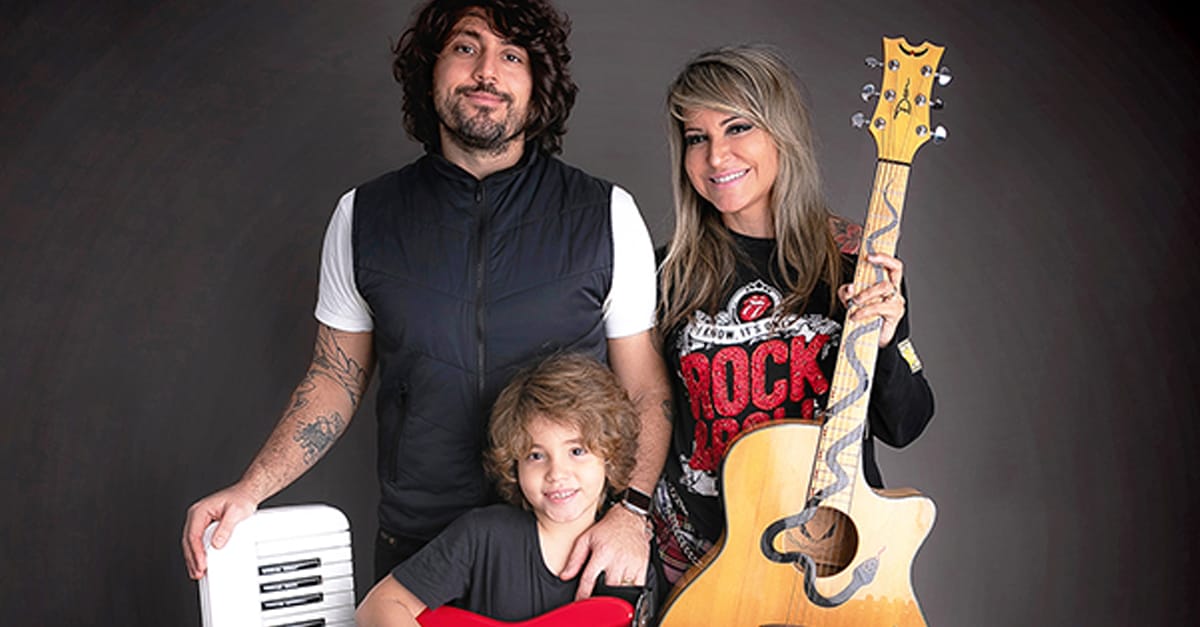 Família de roqueiros será atração musical na area vip do Rock in Rio