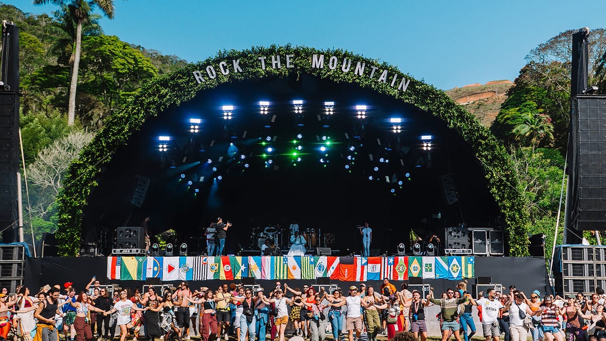 Confira os horários de cada palco do Rock the Mountain 2026
