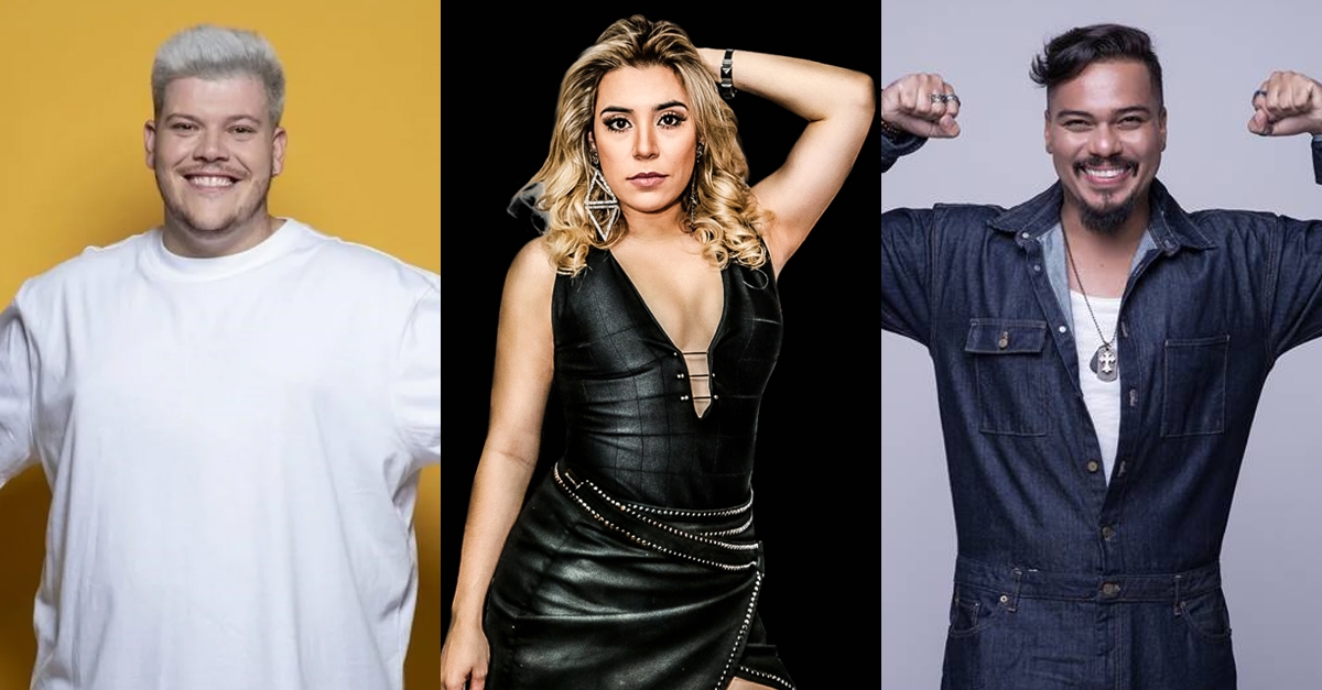 Ferrugem, Naiara Azevedo e Sorriso Maroto estarão no “Música Boa Ao Vivo” desta terça-feira