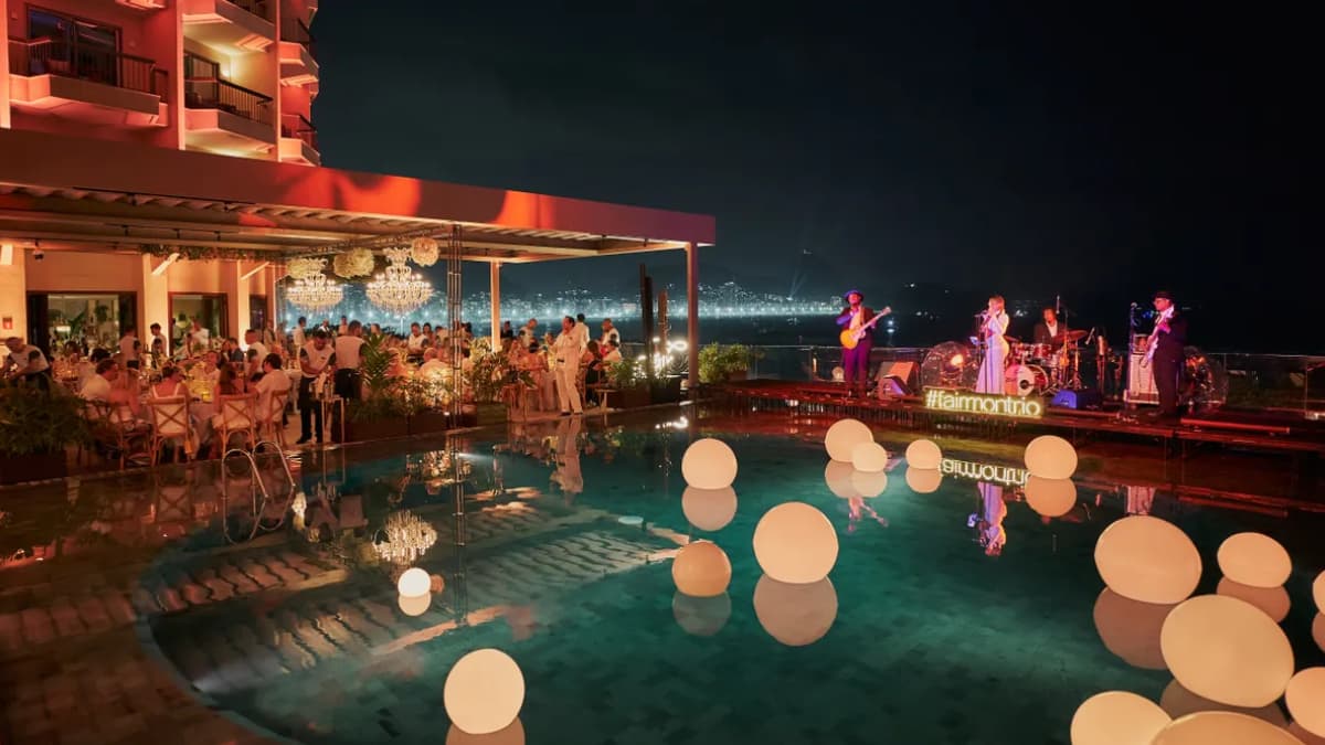 Fairmont Rio promove festa franco-brasileira com música e alta gastronomia à beira-mar
