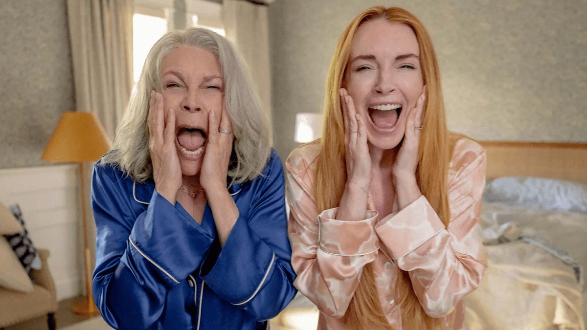 Jamie Lee Curtis e Lindsay Lohan trocam de corpos mais uma vez no trailer de “Sexta-feira Muito Louca 2”; veja