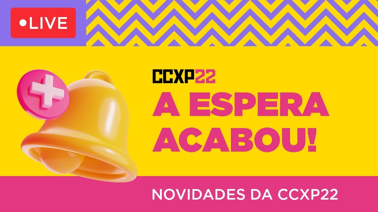 CCXP22: NOVIDADES ÉPICAS TE ESPERAM (AO VIVO!)