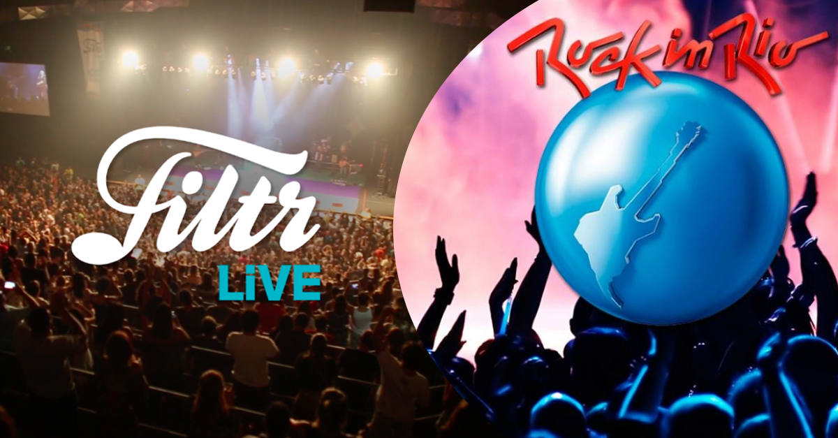 Filtr Live Levando novos talentos plataforma de entretenimento terá palco no Rock In Rio