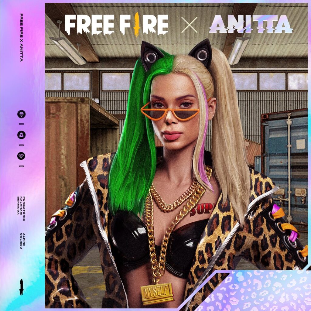 anitta free fire skin